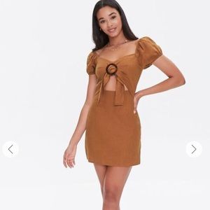 Cutout mini dress